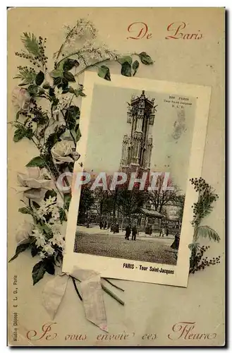 Paris Cartes postales Tour Saint Jacques