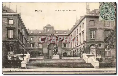 Ansichtskarte AK Paris Le college de France