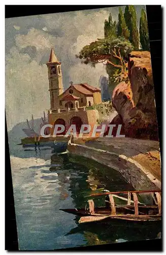 Cartes postales Fantaisie Paesaggio Lombardo italie Italia