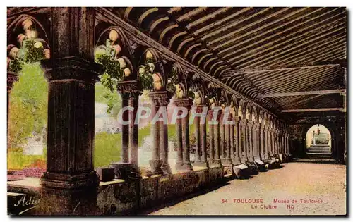 Cartes postales Toulouse CMusee de Toulouse Le cloitre