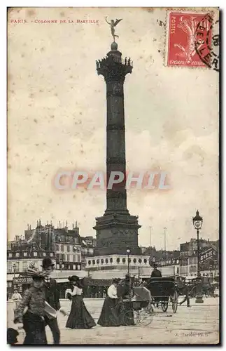 Paris Cartes postales Colonne de la Bastille