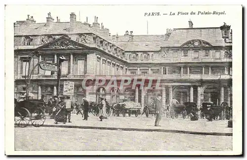 Paris Ansichtskarte AK La place du Palais Royal