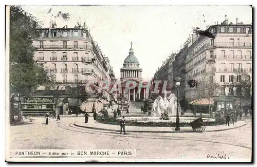 Paris Cartes postales Pantheon et rue Soufflot