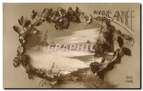 Cartes postales Fantaisie Bonne annee