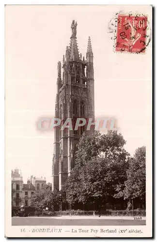 Cartes postales Bordeaux la Tour Pey Berland