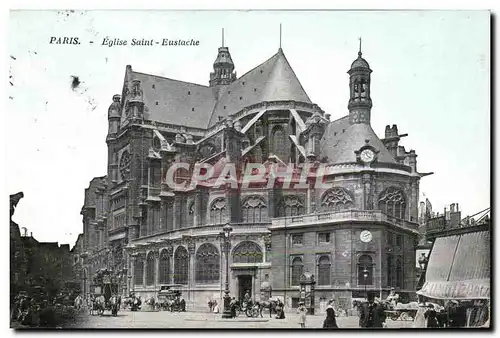 Cartes postales Paris Eglise Sainte Eustache