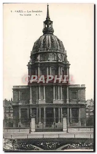 Cartes postales Paris Les Invalides