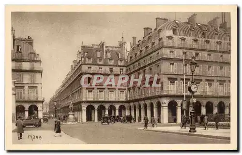 Ansichtskarte AK Paris l&#39hotel Regina Place de Rivoli