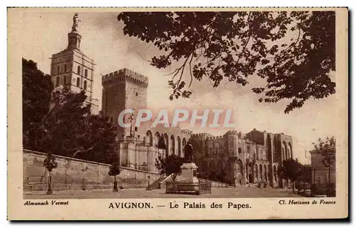 Cartes postales Avignon Le palais des papes