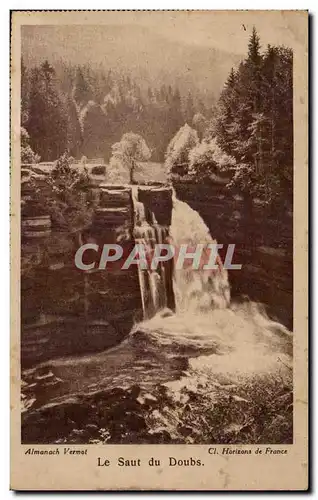 Cartes postales Le saut du Doubs