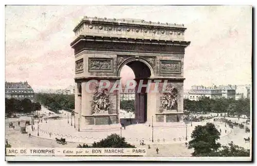 Paris Cartes postales Arc de triomphe