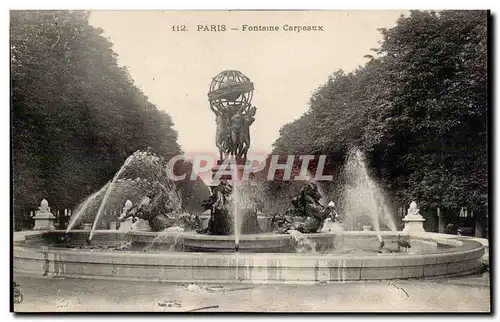 Paris Ansichtskarte AK Fontaine Carpeaux