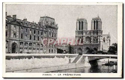 Paris Cartes postales la Prefecture