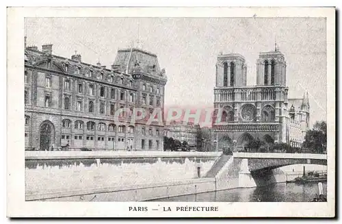 Paris Cartes postales la Prefecture