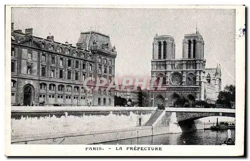 Paris Cartes postales la Prefecture