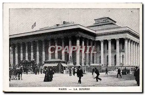 Paris Cartes postales La Bourse