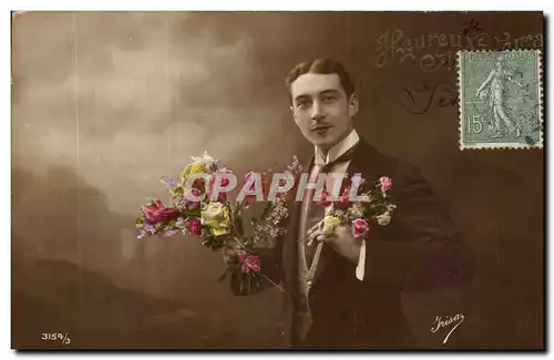 Cartes postales Fantaisie Homme