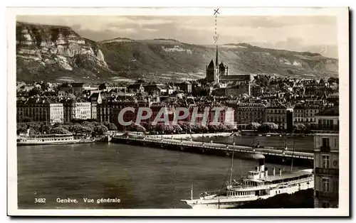 Cartes postales moderne Geneve Vue generale