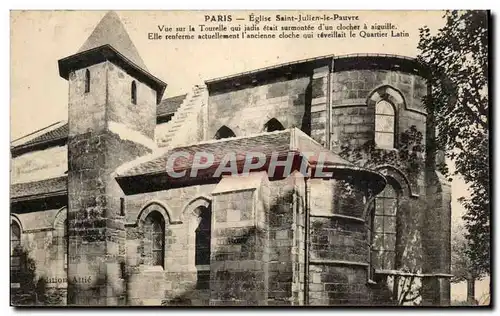 Paris Ansichtskarte AK Eglise Saint Julien le Pauvre