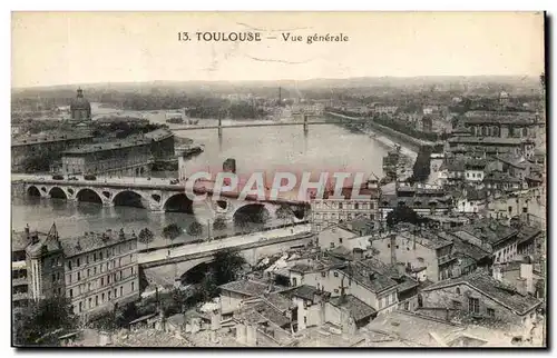 Toulouse Cartes postales Vue generale