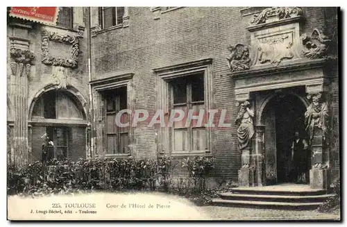 Toulouse Cartes postales Cour de l&#39hotel de pierre