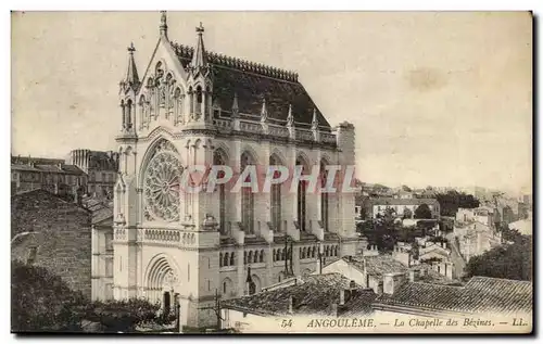 Ansichtskarte AK Angouleme La cahpelle des Bezines