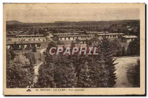 Cartes postales Bitche le Camp Vue generale