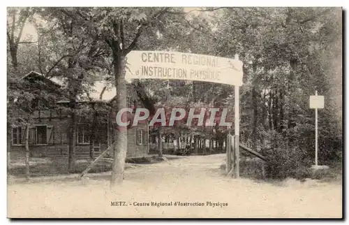 Cartes postales Metz Centre regional d'instruction physique
