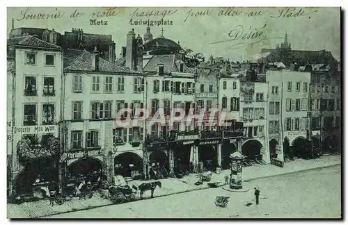 Cartes postales Metz Ludwigsplatz