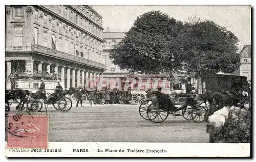 Paris Ansichtskarte AK La place du theatre francais