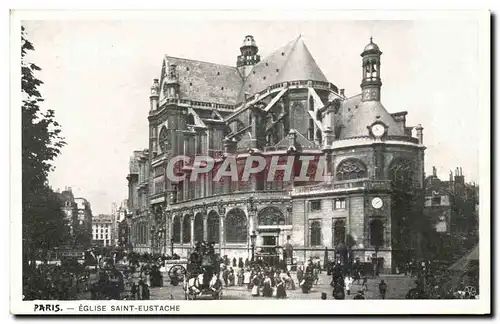 Paris Ansichtskarte AK Eglise Sainte Eustache