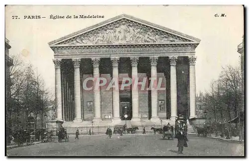 Paris Cartes postales Eglise de la Madeleine