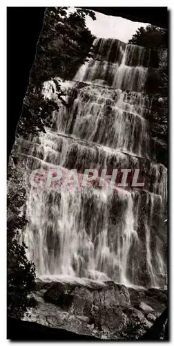 Cartes postales moderne Cours du Herisson Cascade en eventail
