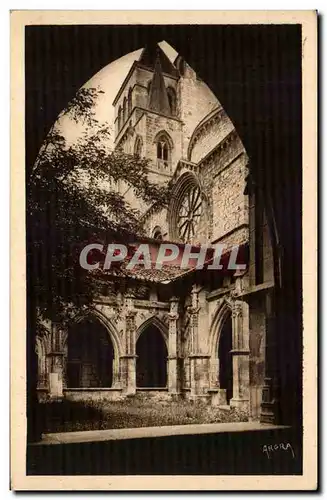 Ansichtskarte AK Cahors La cloitre de la cathedrale