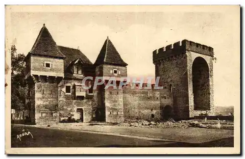 Cartes postales Cahors La Barbacane et la tour des pendus