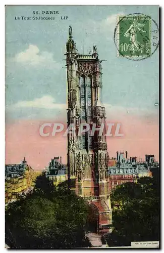 Paris Cartes postales La tour Saint Jacques