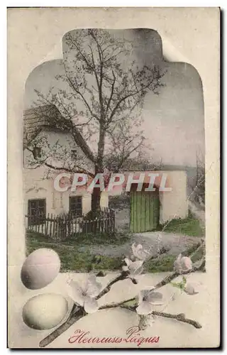 Cartes postales Fantaisie Heureuses Paques Easter