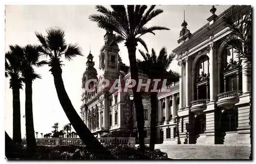 Cartes postales Monte Carlo Le theatre et les terrasses