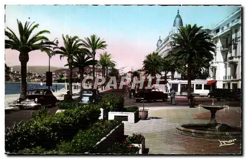 Cartes postales moderne Cannes La croisette