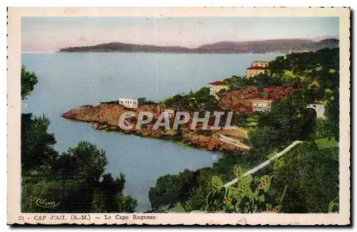 Cartes postales moderne Cap d&#39ail Le cApo Rognoso