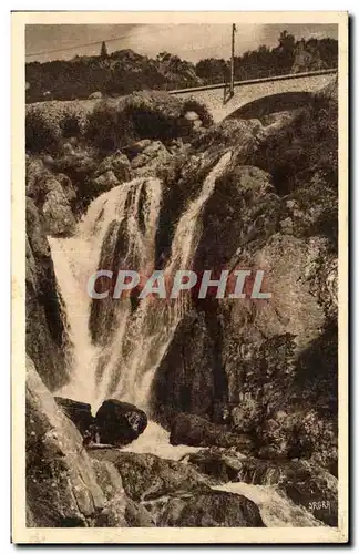 Cartes postales Vallee de l&#39Ariege La cascade des Bezines