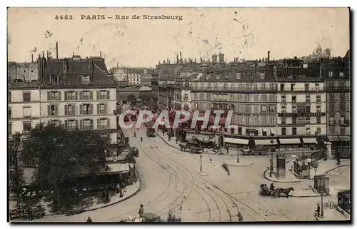 Paris Cartes postales Rue de Strasbourg