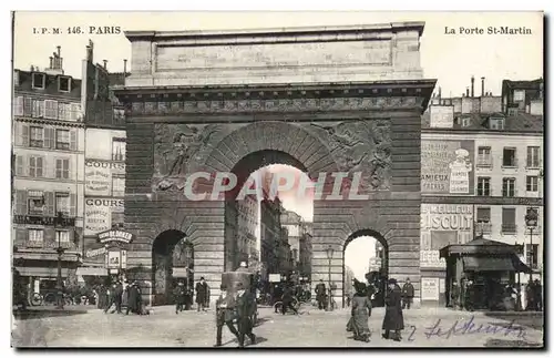 Paris Cartes postales Porte St martin