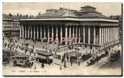 Paris Cartes postales La Bourse