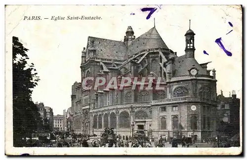 Paris Ansichtskarte AK Eglise Saint Eustache