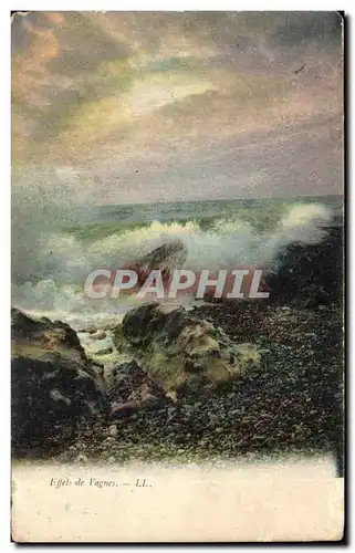 Cartes postales Effets de vagues