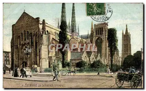 Bordeaux Cartes postales La cathedrale St Andre