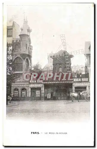 Cartes postales Paris Le moulin rouge ( redmill )