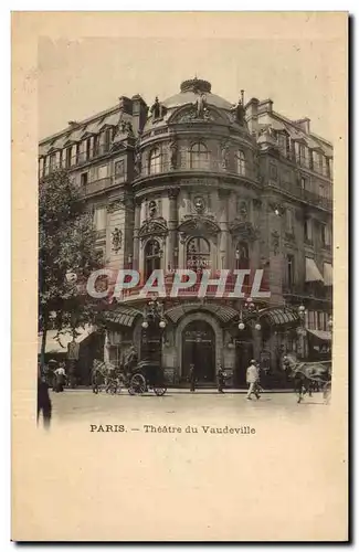 Cartes postales Paris Theatre de Vaudeville