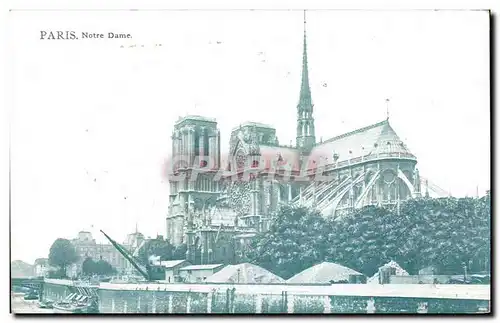 Cartes postales Paris Notre Dame